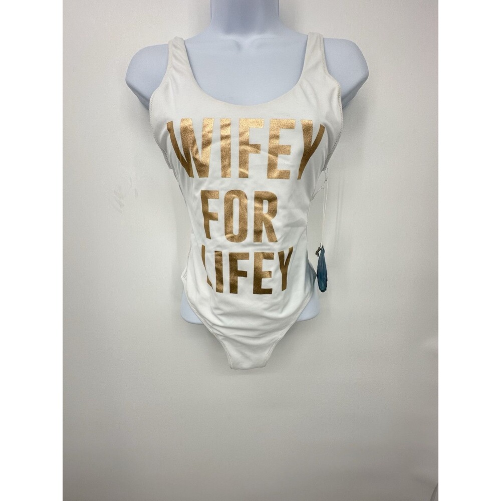 Show Me Your Mumu‎ Wifey For Life 1 Piece Swimsuit Topanga Tank S NWT